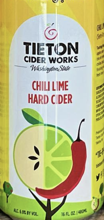 Tieton Chili Lime Hard Cider